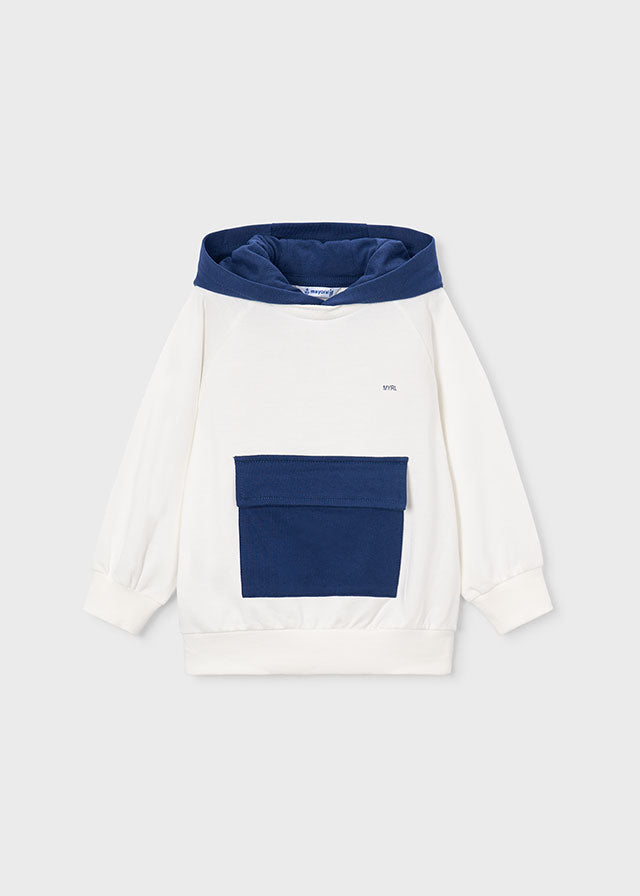 Mayoral Sweatshirt mit Kapuze - Cream Ozea