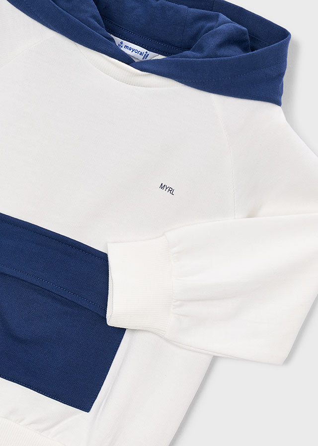 Mayoral Sweatshirt mit Kapuze - Cream Ozea