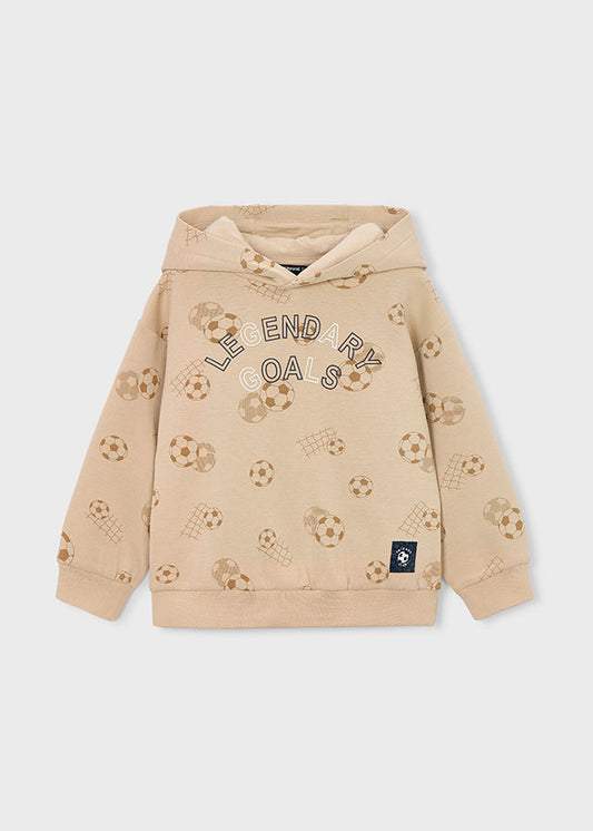 Mayoral Sweatshirt mit Kapuze - Walnuss