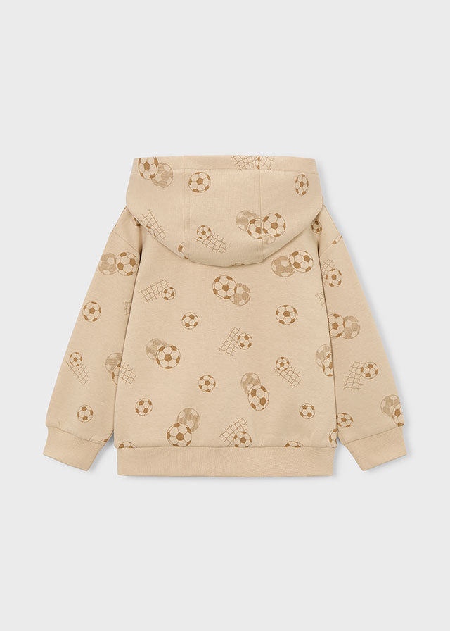 Mayoral Sweatshirt mit Kapuze - Walnuss