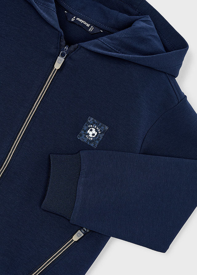 Mayoral Sweatjacke mit Kapuze - Marineblau