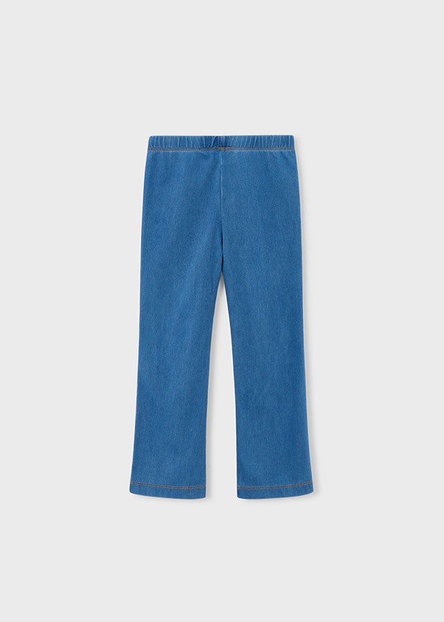 Mayoral Flare Leggings mit Taschen im Jeans Style - Mitte