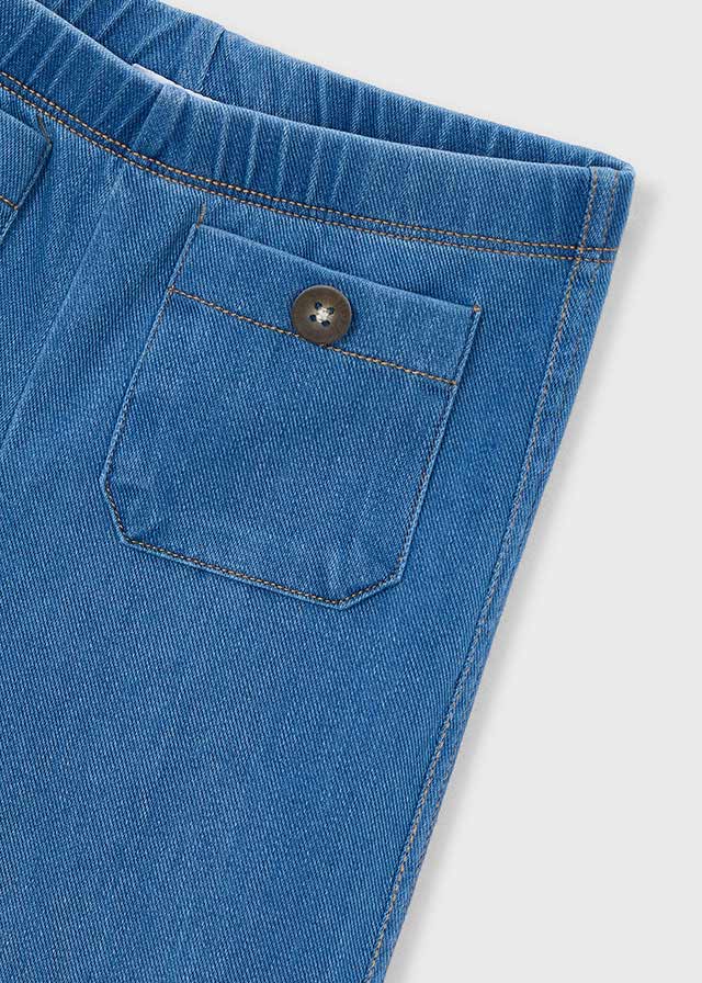 Mayoral Flare Leggings mit Taschen im Jeans Style - Mitte