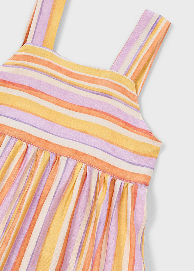 Mayoral Kleid, gestreift - Lila