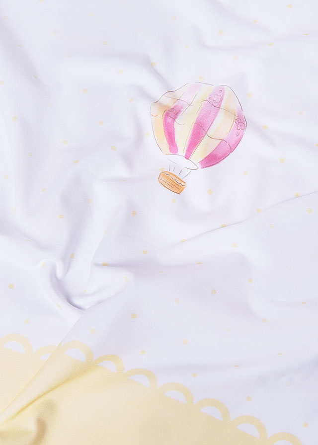 Mayoral Babydecke, bedruckt mit Heißluftballons - Sunny