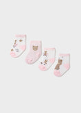 Bild in Galerie-Betrachter laden, Mayoral Socken 4er Pack - Babyrosa
