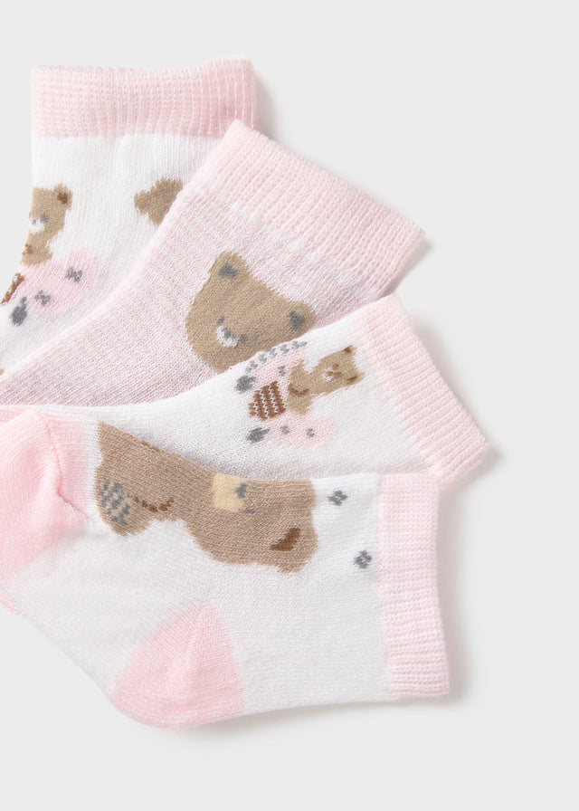 Mayoral Socken 4er Pack - Babyrosa