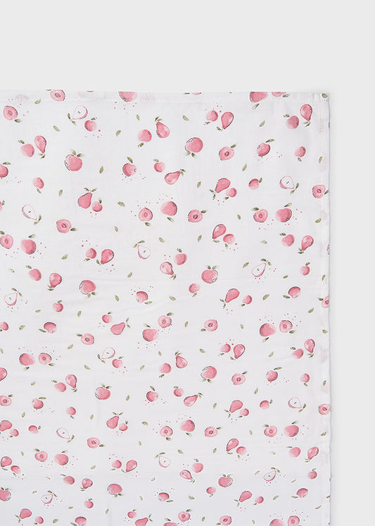 Mayoral Mulltuch, bedruckt - Rose