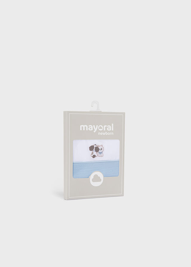 Mayoral Lätzchen Doppelpack - Himmelblau