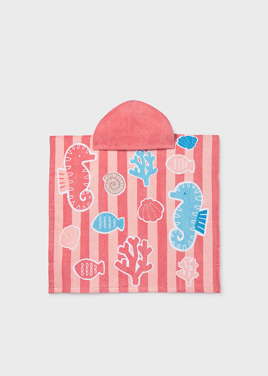 Mayoral Badetuch mit Kapuze - Terracotta