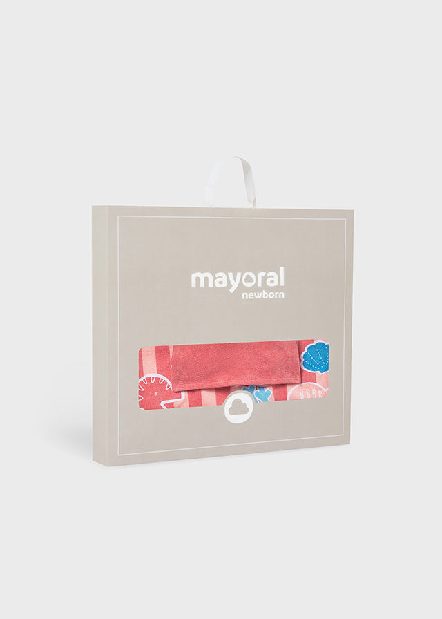 Mayoral Badetuch mit Kapuze - Terracotta