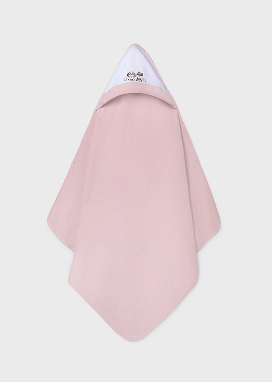 Mayoral Badehandtuch mit Kapuze - Babyrosa