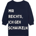 Bild in Galerie-Betrachter laden, Danamade "Sweatshirt Kleid langarm" - Navy
