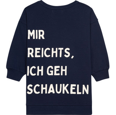 Danamade "Sweatshirt Kleid langarm" - Navy