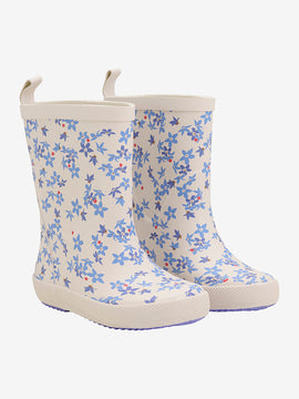 CeLaVi "Regenstiefel" gemustert - Blue Bell