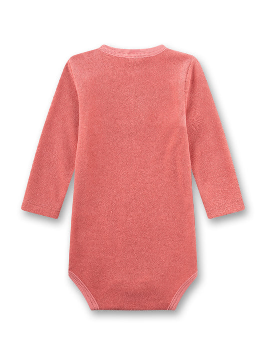 Sanetta "Body langarm" Frottee - Mauve Glow