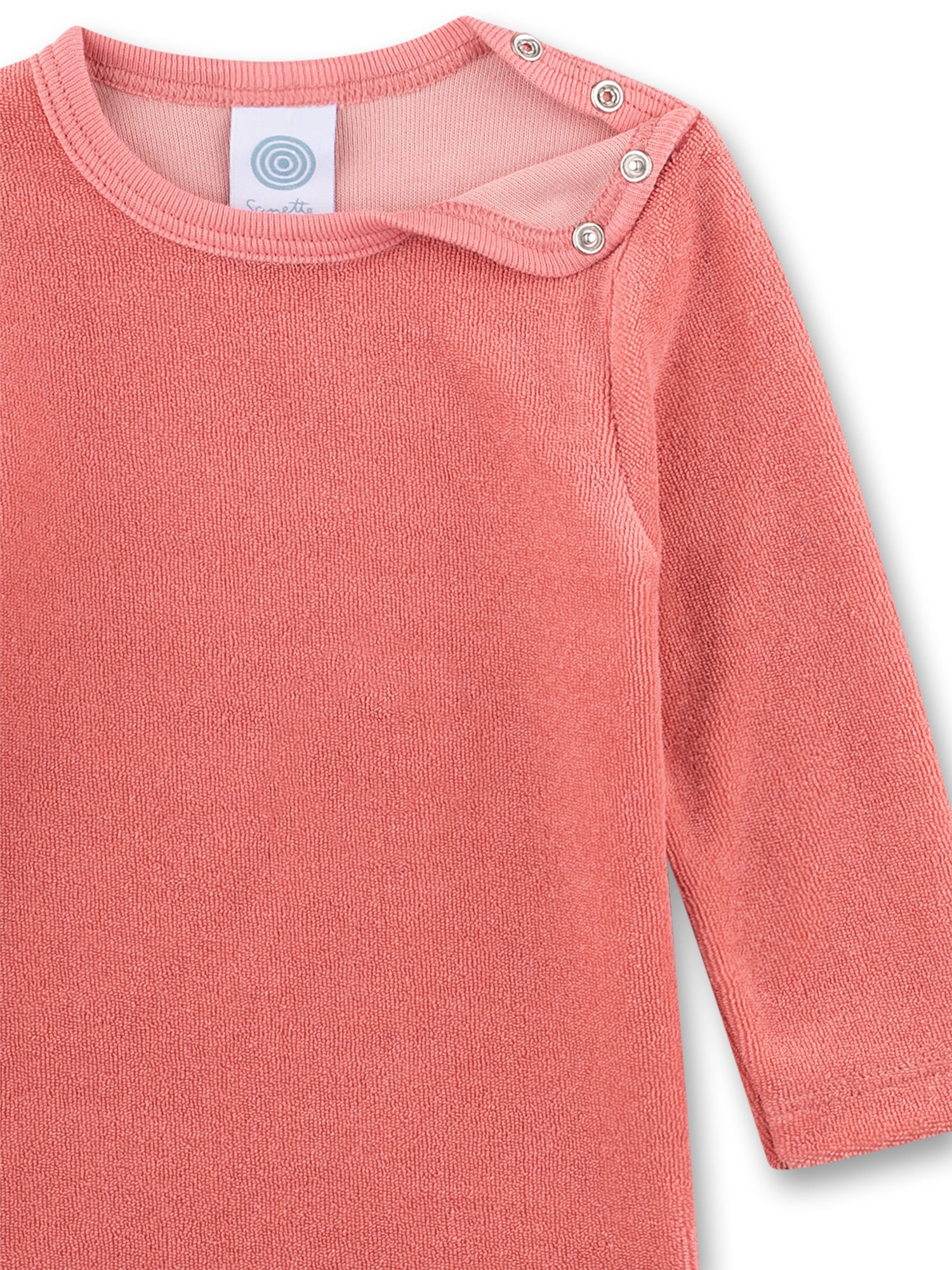 Sanetta "Body langarm" Frottee - Mauve Glow