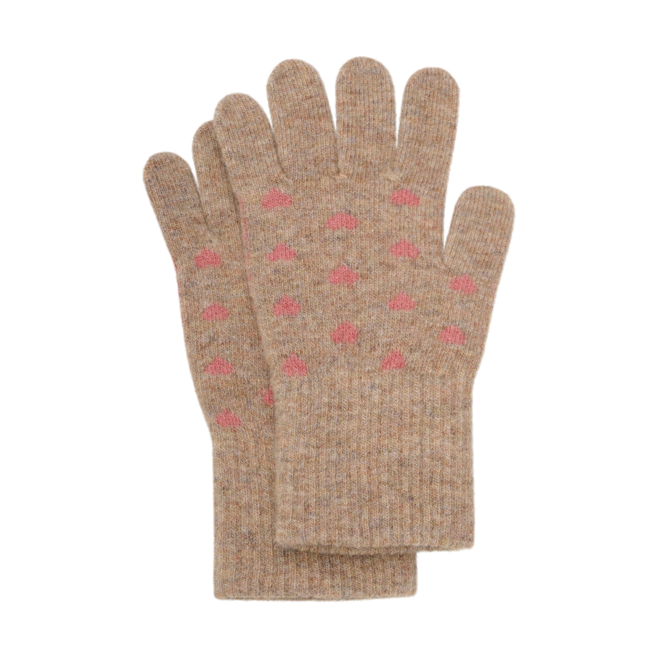CeLaVi "Woll-Handschuhe" Doppelpack - Brick Dust