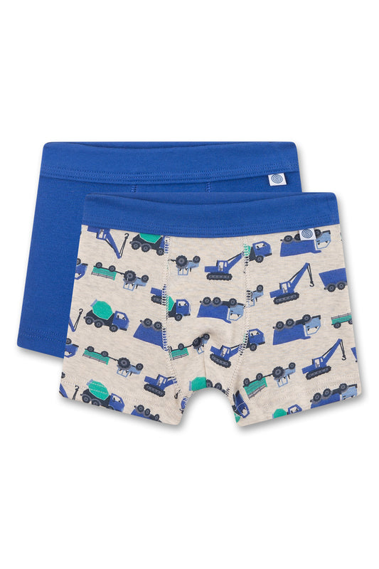 Sanetta Unterhosen-Shorts Doppelpack "gemustert"