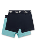 Bild in Galerie-Betrachter laden, Sanetta "Shorts Doppelpack" Blue Marine

