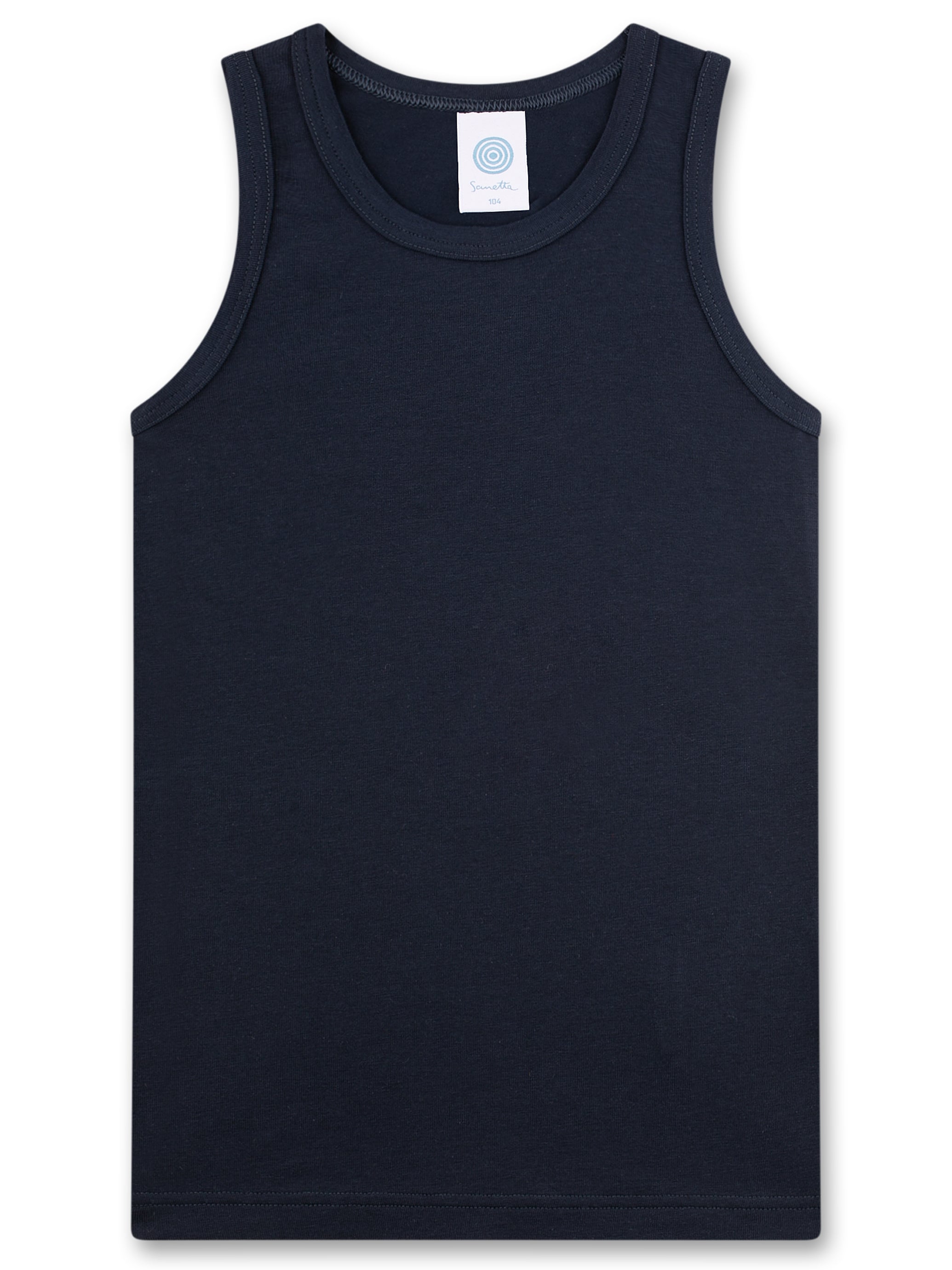 Sanetta "Unterhemden Doppelpack" - Stone Wash