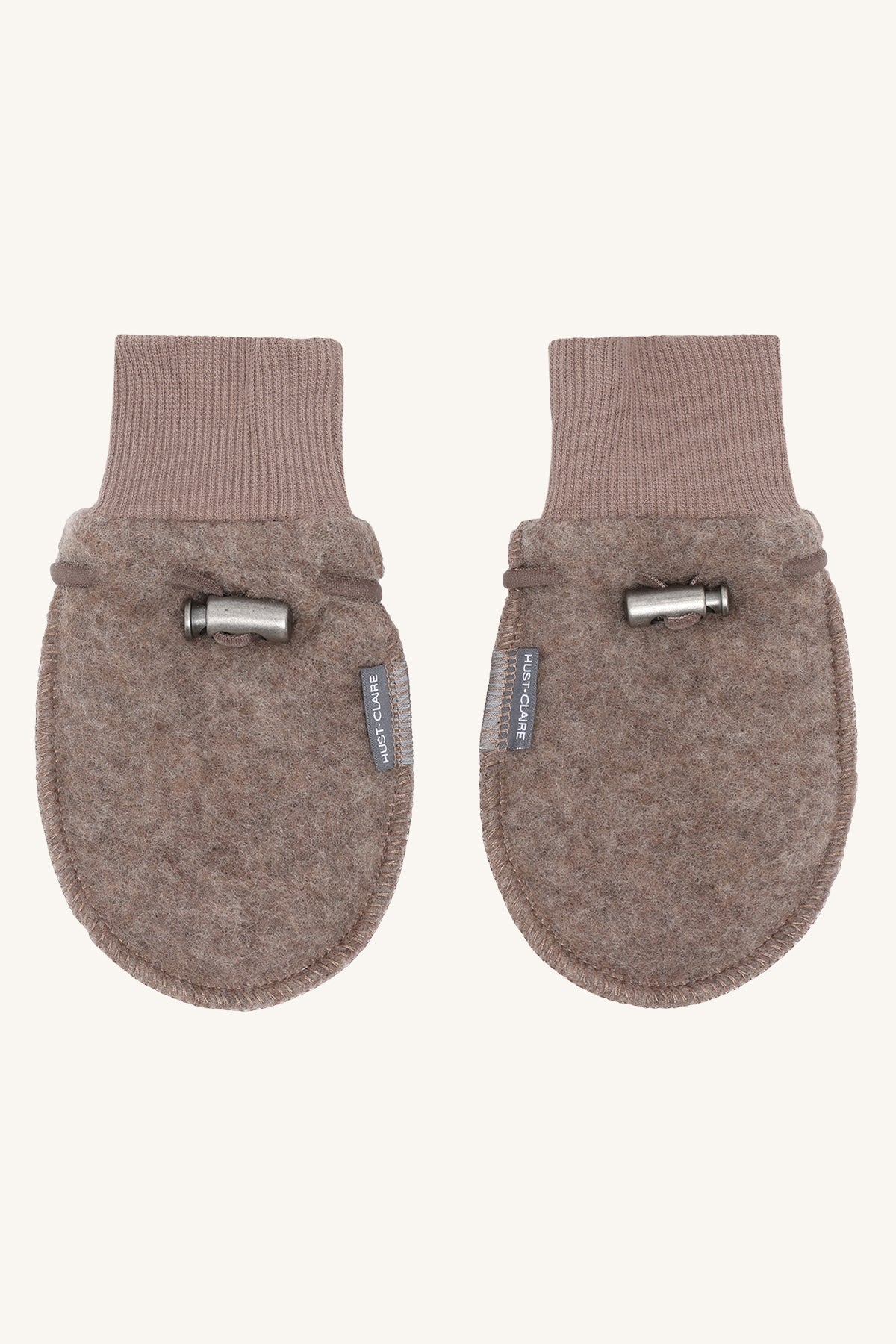 Hust & Claire "Woll-Handschuhe Ferri" - Deer Melange