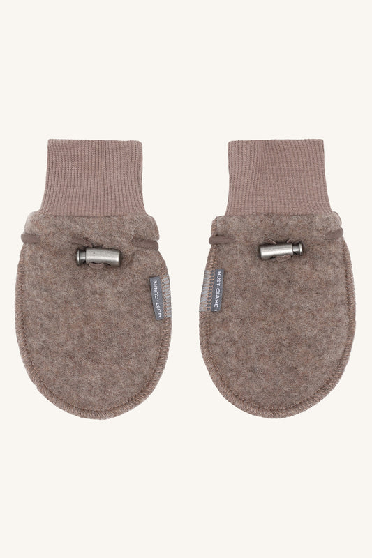 Hust & Claire "Woll-Handschuhe Ferri" - Deer Melange