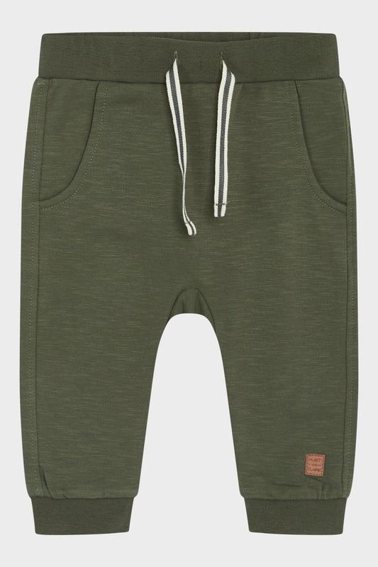 Hust & Claire "Jogginghose Georgey Solid Brushed" - Deep Ivy