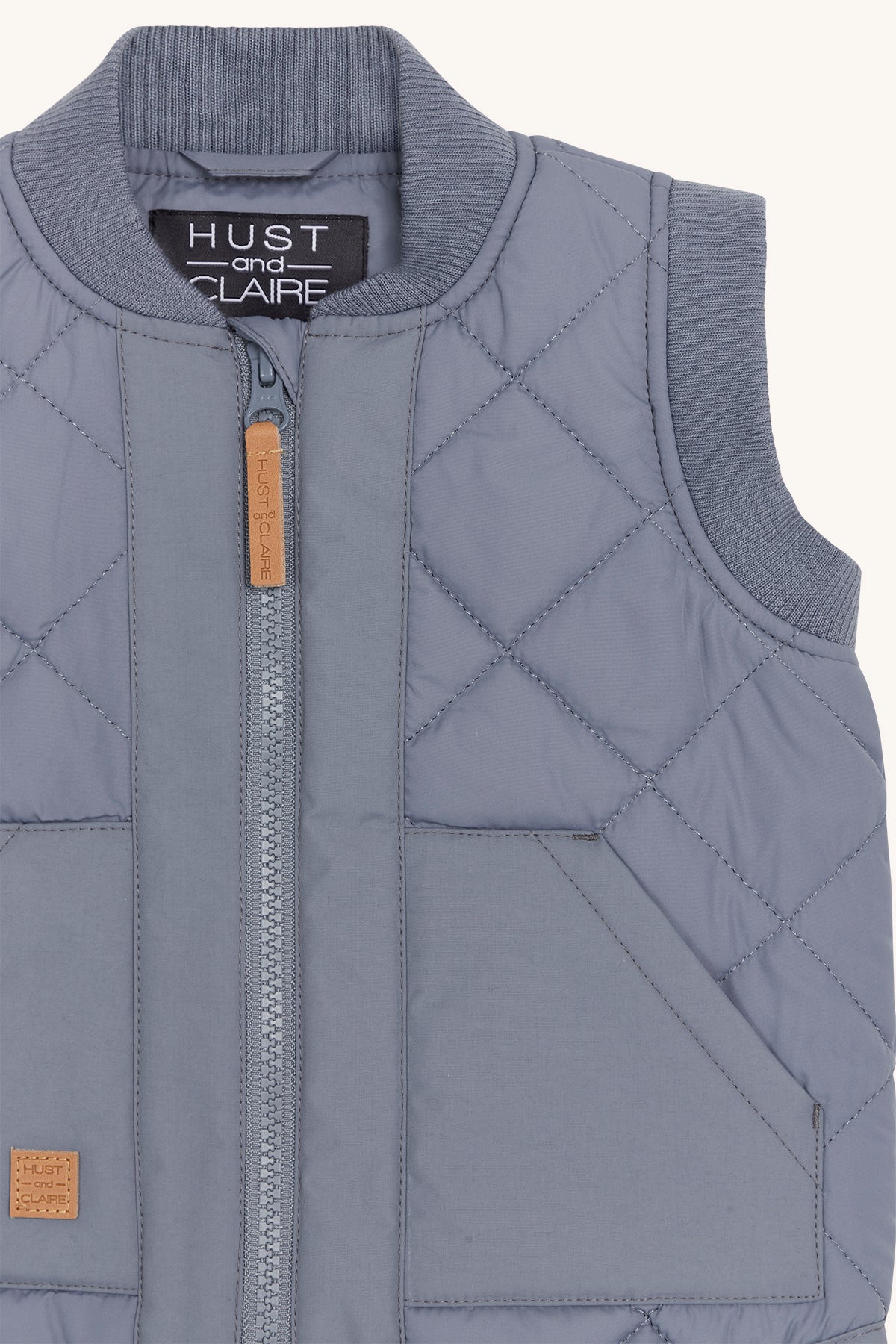 Hust & Claire "Weste Eg" gesteppt - Blue flint