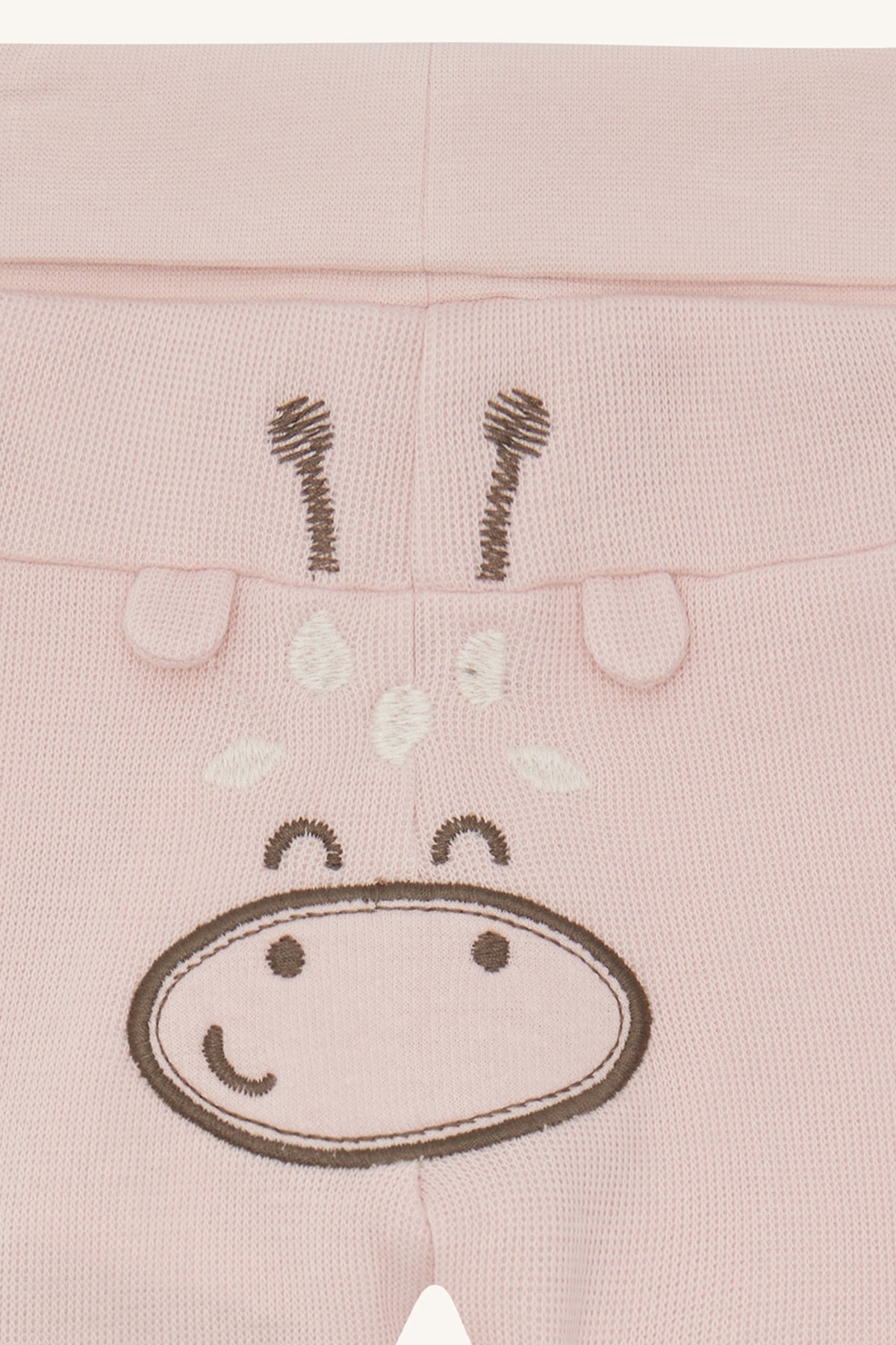 Hust & Claire Jogginghose mit Stickerei auf dem Poppes GOTS - Rosa