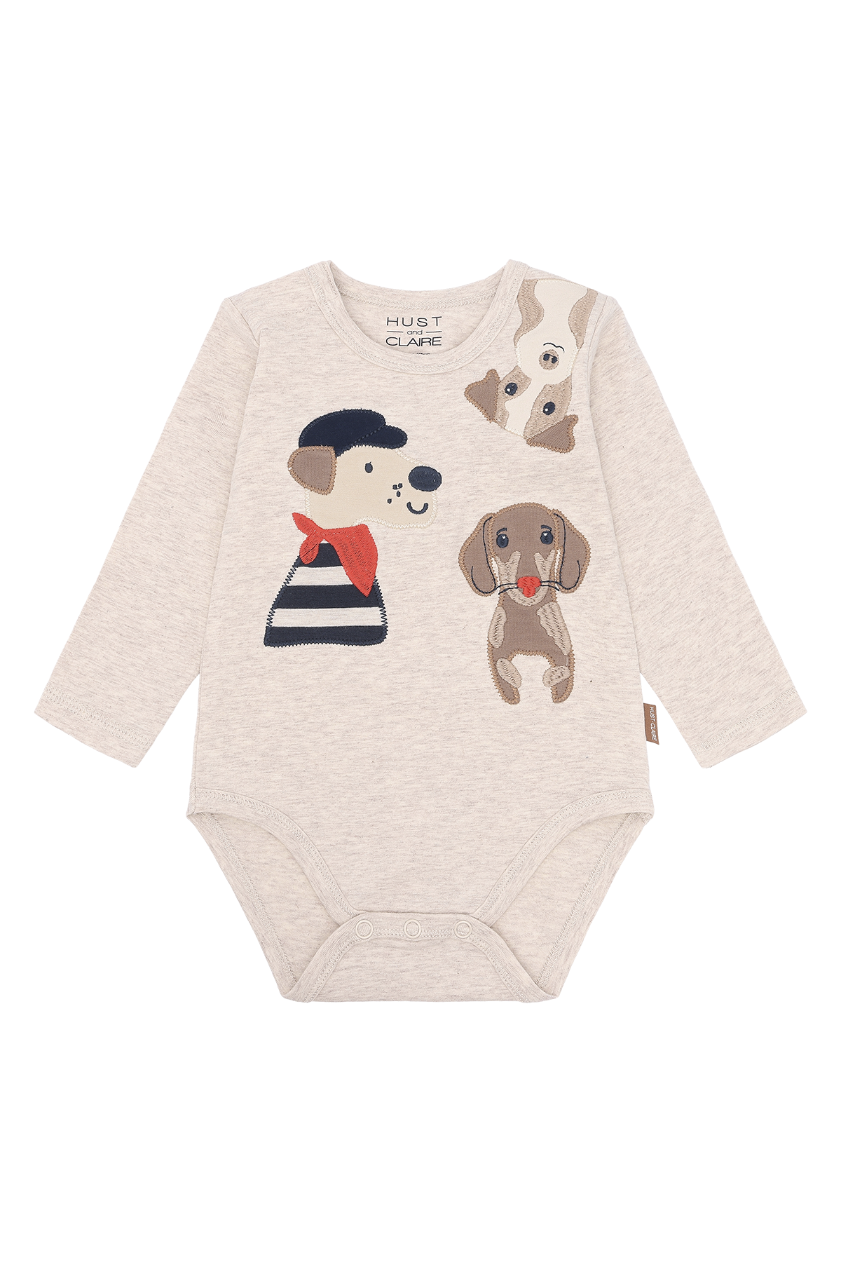 Hust & Claire Body langarm "Buster" GOTS