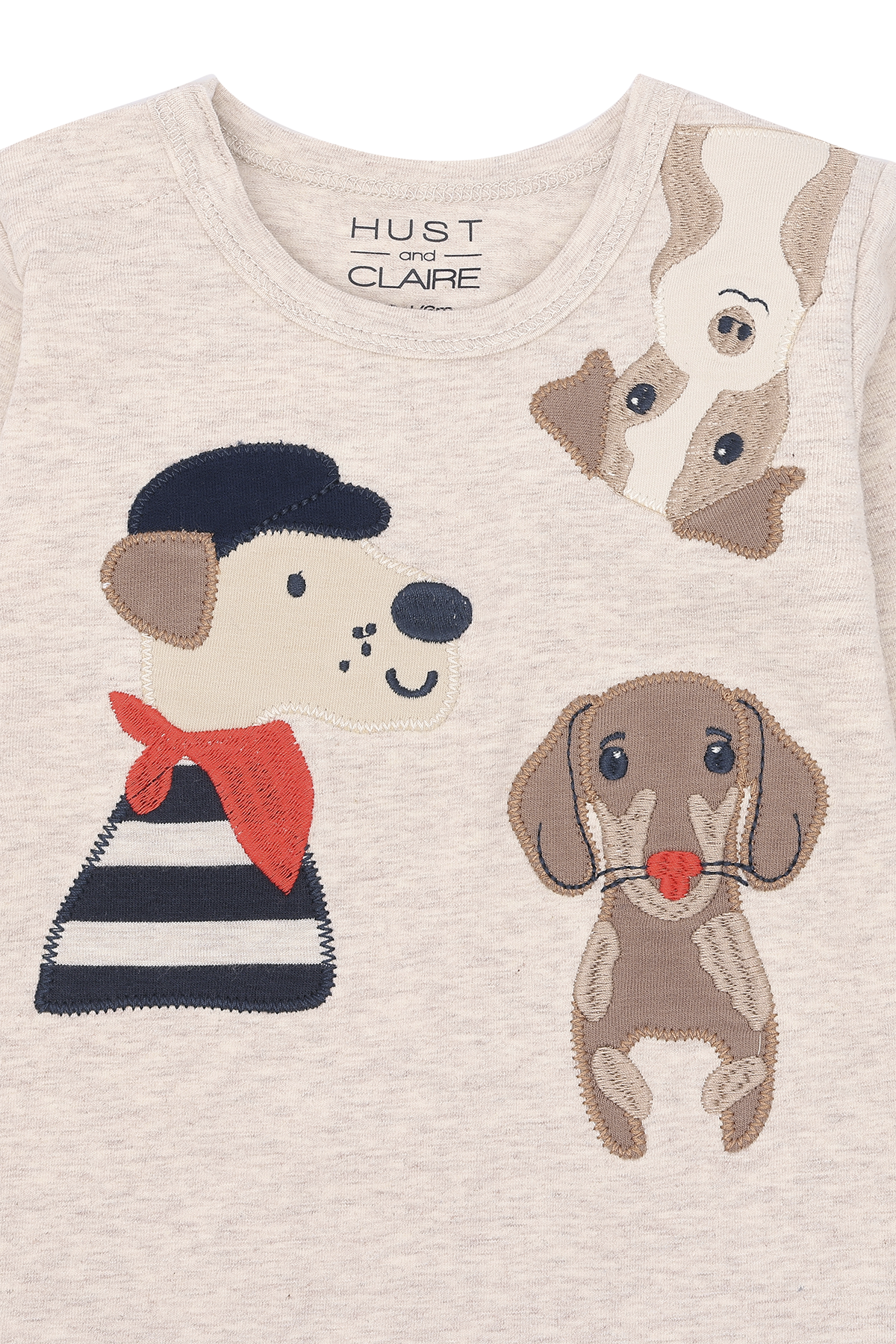 Hust & Claire Body langarm "Buster" GOTS