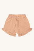 Bild in Galerie-Betrachter laden, Hust & Claire Shorts "Helena" Warm Sand mit Rüschen Volant
