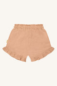 Bild in Galerie-Betrachter laden, Hust & Claire Shorts "Helena" Warm Sand mit Rüschen Volant
