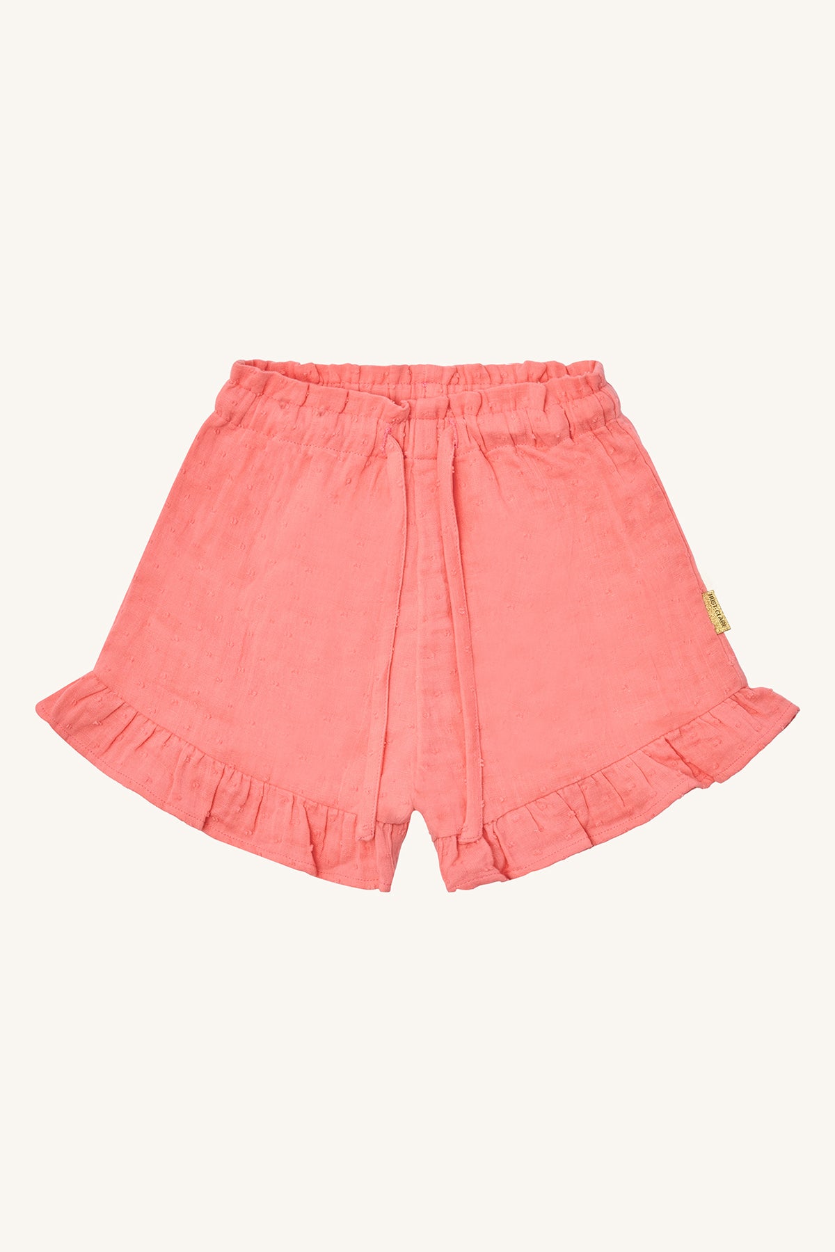 Hust & Claire Shorts "Helena" Blushing mit Rüschen Volant