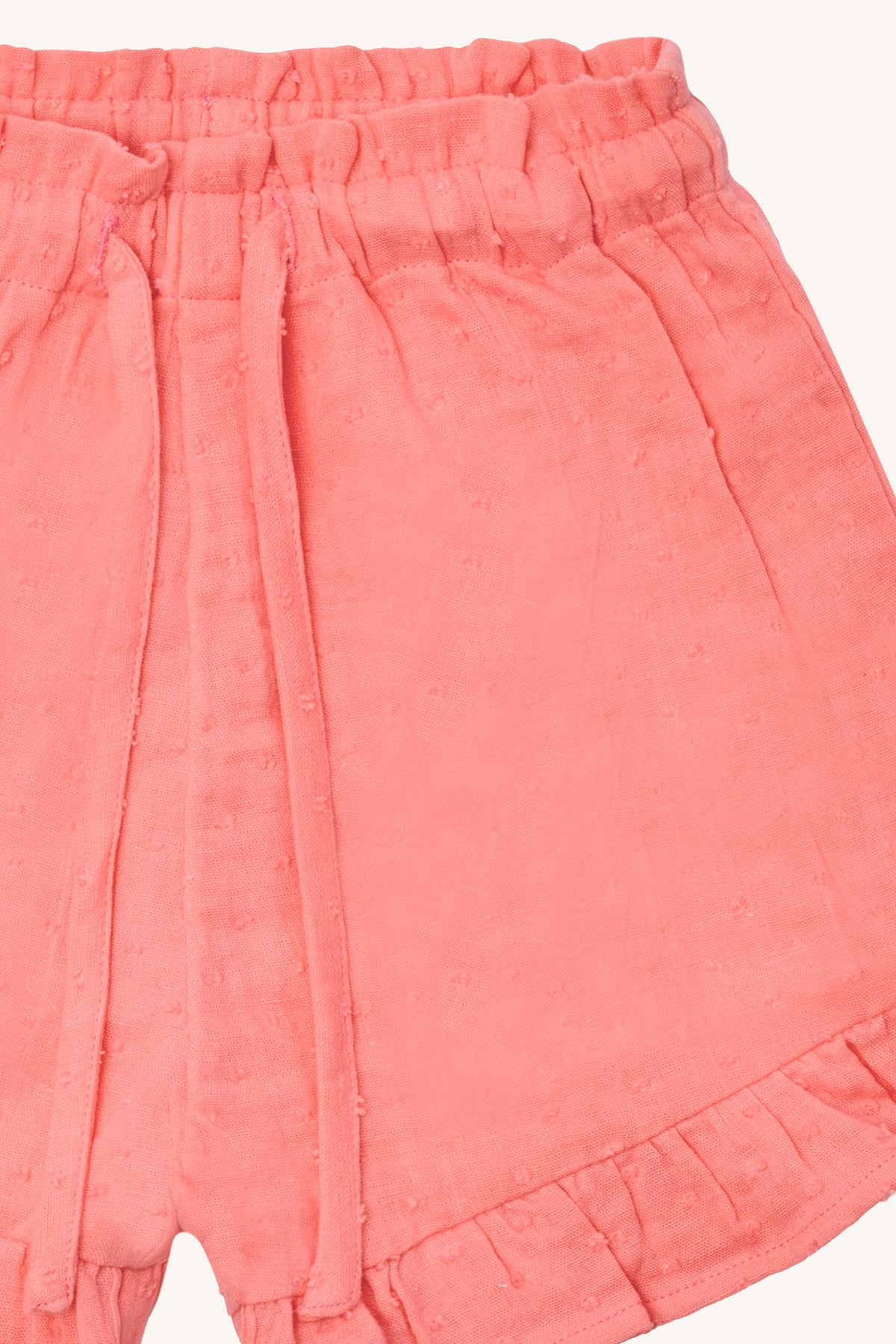 Hust & Claire Shorts "Helena" Blushing mit Rüschen Volant