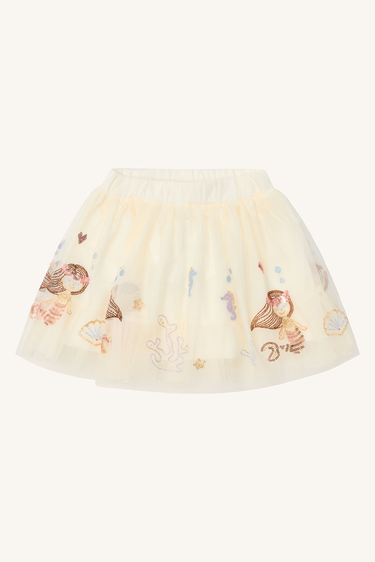 Hust & Claire Rock "Ninna" Ivory mit Tüll und Meerjungfrauen Motiv
