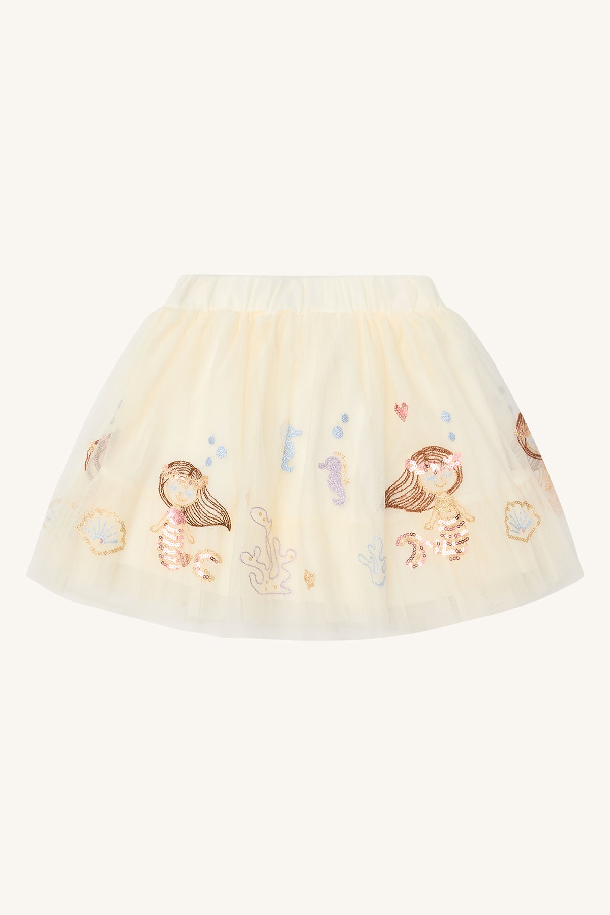Hust & Claire Rock "Ninna" Ivory mit Tüll und Meerjungfrauen Motiv