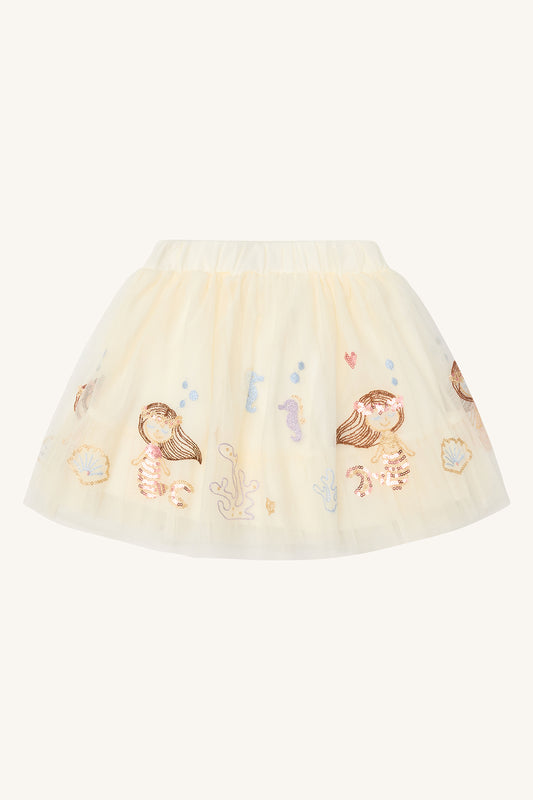 Hust & Claire Rock "Ninna" Ivory mit Tüll und Meerjungfrauen Motiv