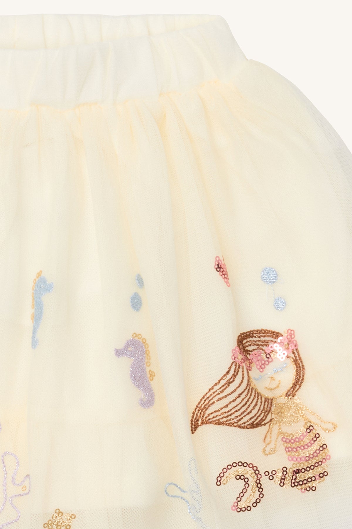 Hust & Claire Rock "Ninna" Ivory mit Tüll und Meerjungfrauen Motiv