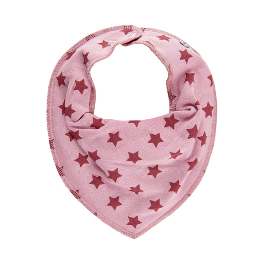 Pippi "Bandana" mit Sternen - Old Rose