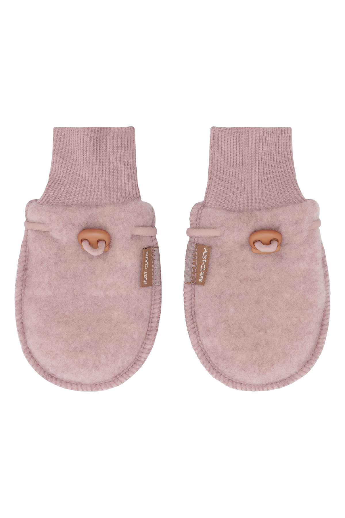 Hust & Claire "Woll-Handschuhe Ferri" - Heather
