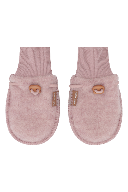 Hust & Claire "Woll-Handschuhe Ferri" - Heather