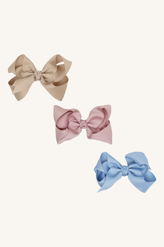 Hust & Claire "Haarclips Faneth Big Bow" 3er Pack - Atmosphere