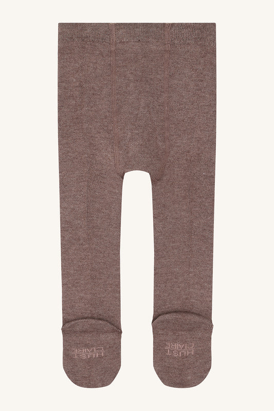 Hust & Claire "Strumpfhose Foxie" Wolle - Brown Stone