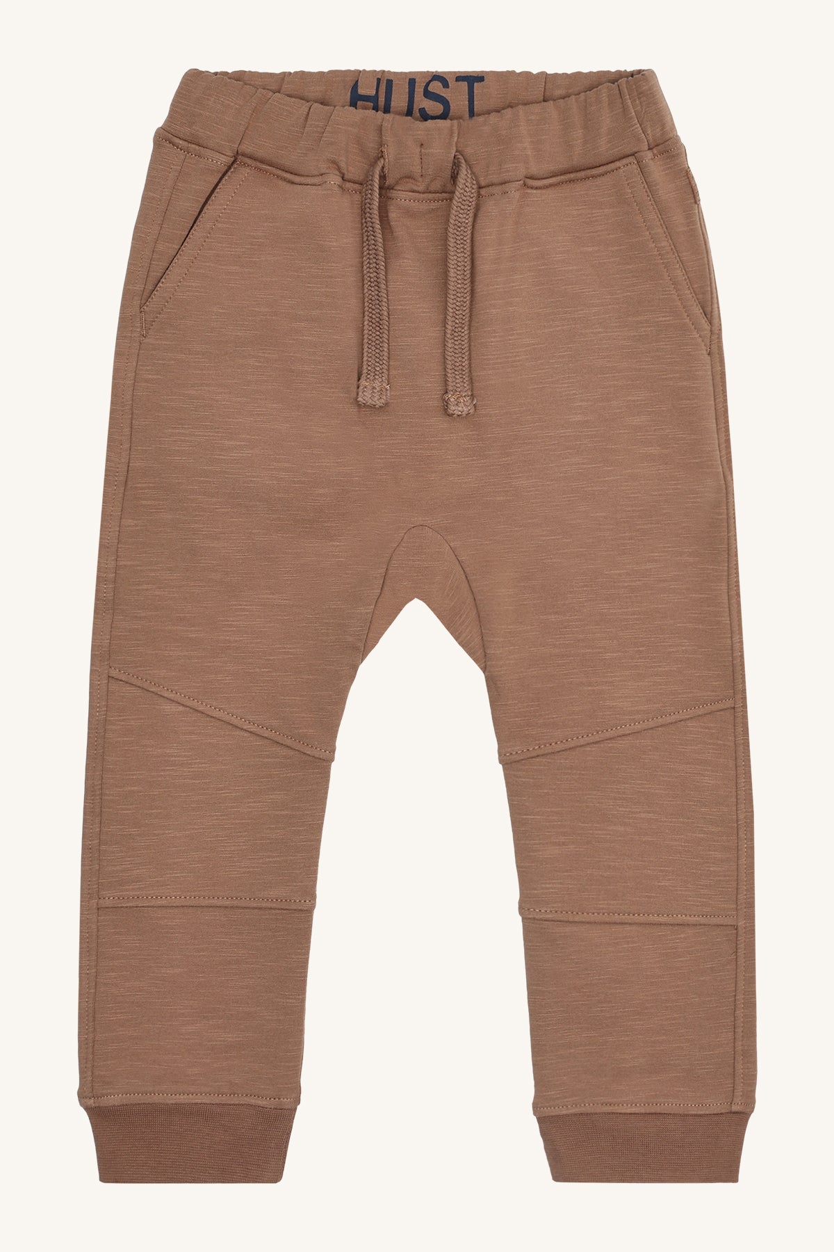 Hust & Claire "Jogginghose Georg Solid Brushed" - Coca Mocha