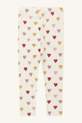 Bild in Galerie-Betrachter laden, Hust & Claire "Leggings Laki Herzchen" - Off White
