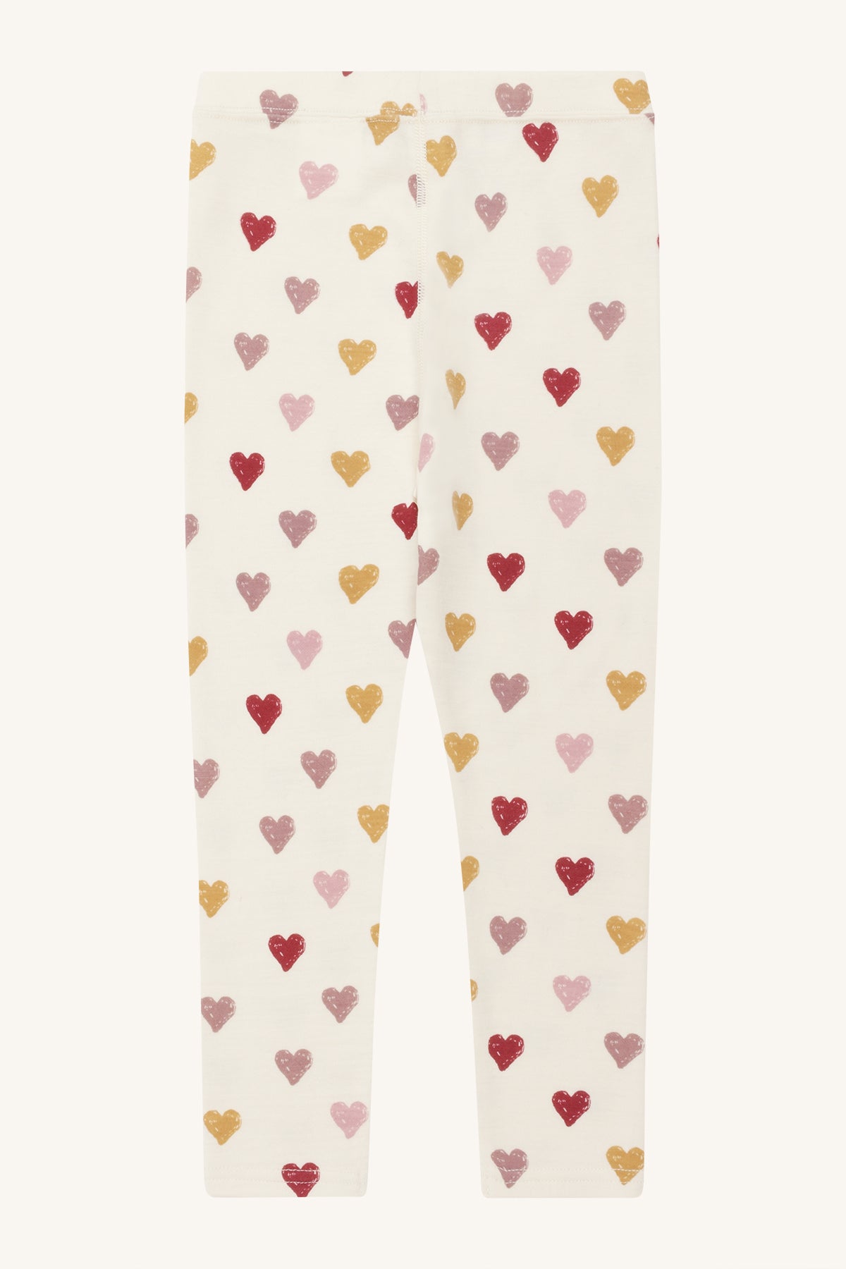 Hust & Claire "Leggings Laki Herzchen" - Off White