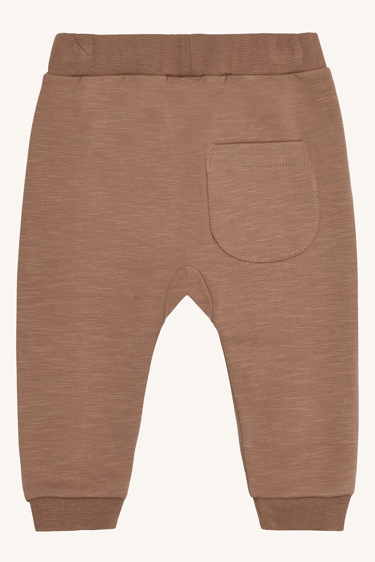 Hust & Claire "Jogginghose Georgey Solid Brushed" - Coca Mocha