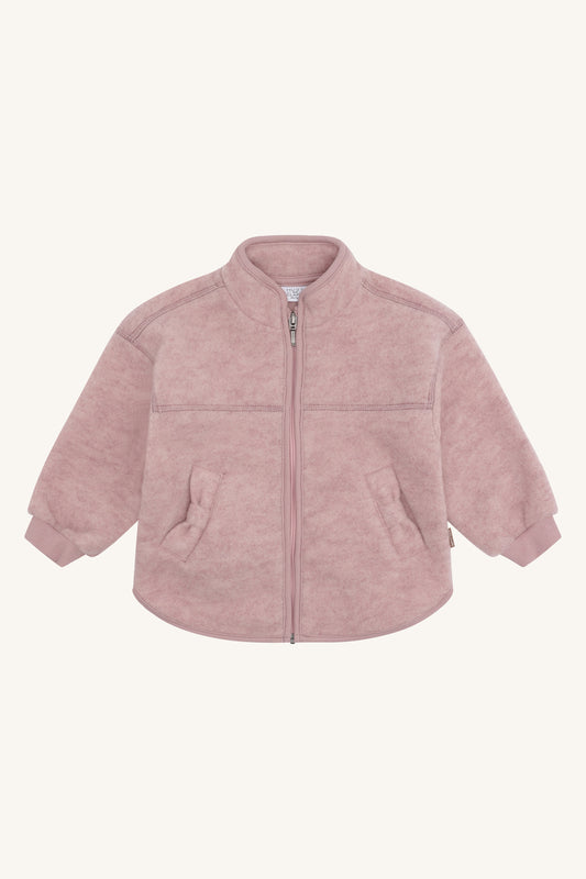 Hust & Claire Woll-Jacke - Heather
